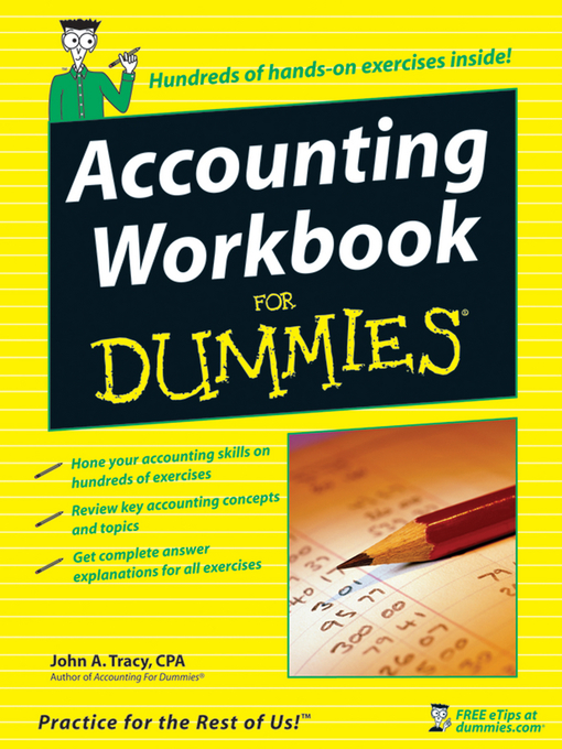 Title details for Accounting Workbook For Dummies by John A. Tracy - Available